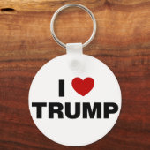 Ik hou van Trump Sleutelhanger (Achterkant)