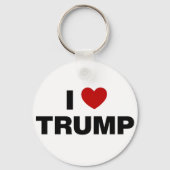 Ik hou van Trump Sleutelhanger (Achterkant)