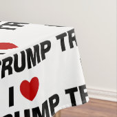 Ik hou van Trump Tafelkleed (Voorbeeld)