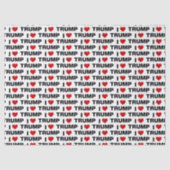 Ik hou van Trump Tissuepapier (Voorkant)