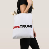 Ik hou van Trump Tote Bag (Dichtbij)