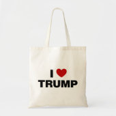 Ik hou van Trump Tote Bag (Voorkant)