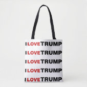Ik hou van Trump Tote Bag (Voorkant)
