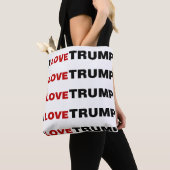 Ik hou van Trump Tote Bag (Dichtbij)