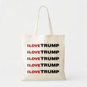 Ik hou van Trump Tote Bag (Voorkant)