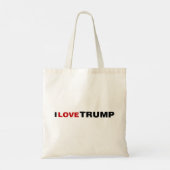Ik hou van Trump Tote Bag (Achterkant)