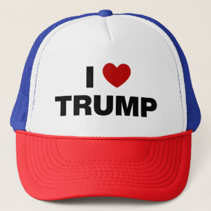 Ik hou van Trump Trucker Pet