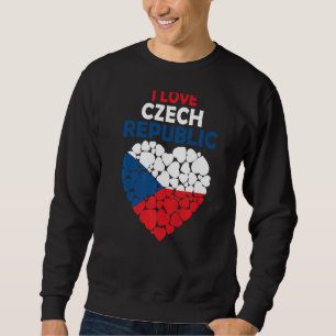 Ik hou van Tsjechië, trots op de Tsjechische vlag Trui