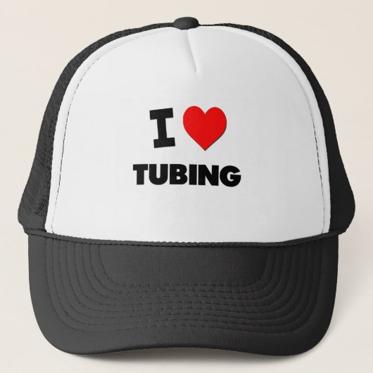 Ik hou van Tubing Trucker Pet (Voorkant)