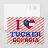 Ik hou van Tucker, Georgia Briefkaart (Voorkant / Achterkant)