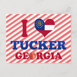 Ik hou van Tucker, Georgia Briefkaart