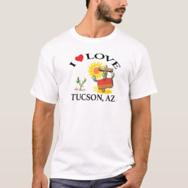 Ik hou van Tucson, Arizona T-shirt