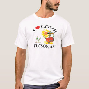 Ik hou van Tucson, Arizona T-shirt