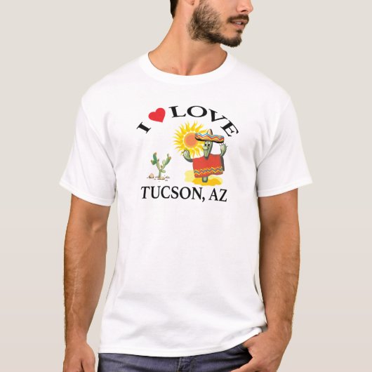Ik hou van Tucson, Arizona T-shirt (Voorkant)
