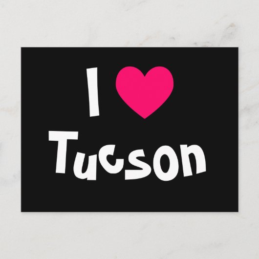 Ik hou van Tucson Briefkaart (Voorkant)