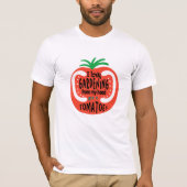 Ik hou van tuinbouw van mijn hoofd Tomaten Funny G T-shirt (Voorkant)