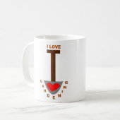 Ik Hou Van Tuinieren Spade Mok (Voorkant links)