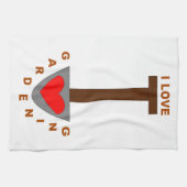 Ik hou van tuinkleding uit de keukenhanddoek (Horizontaal)