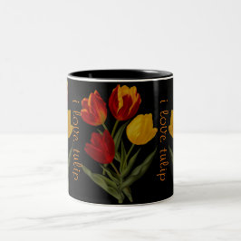 Ik hou van tulp mok