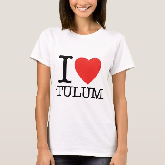 Ik hou van Tulum T-shirt (Voorkant)