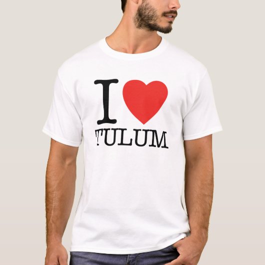 Ik hou van Tulum T-shirt (Voorkant)