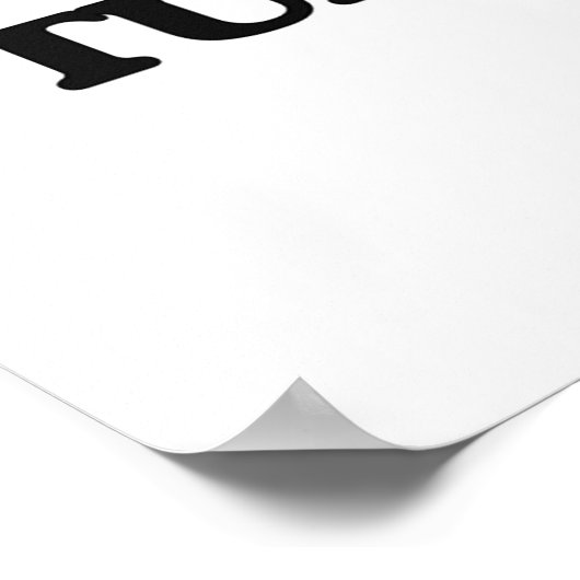 Ik hou van Tumbling Poster (Hoek)