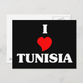 Ik hou van Tunesië Briefkaart (Voorkant / Achterkant)