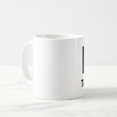 Ik hou van Tungstens Koffiemok (Voorkant links)