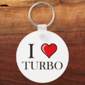 Ik hou van Turbo Sleutelhanger (Voorkant)