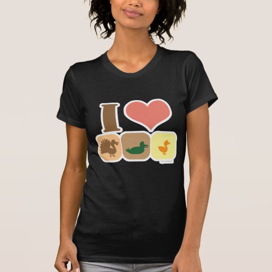 Ik hou van Turducken! T-shirt (Voorkant)