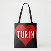 Ik hou van Turijn, Italië. Tote Bag (Voorkant)