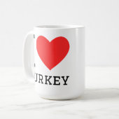 Ik hou van Turkije Koffiemok (Voorkant links)