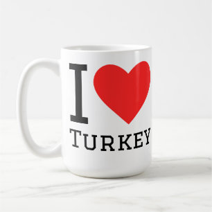 Ik hou van Turkije Koffiemok
