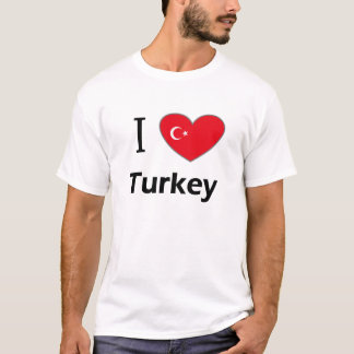 Ik hou van Turkije T-shirt