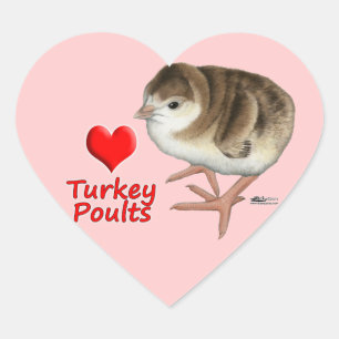 Ik hou van Turkse zielen! Hart Sticker