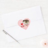 Ik hou van Turkse zielen! Hart Sticker (Envelop)