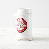 Ik hou van turnen bierpul (Voorkant links)