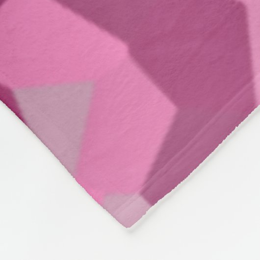 Ik hou van turnen roze camo fleece deken (Hoek)