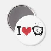 Ik hou van tv magneet (Voorkant / Achterkant)