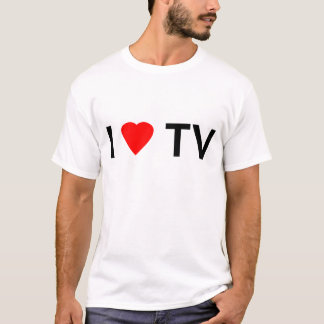 Ik hou van tv t-shirt