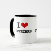 Ik hou van Tweezers Mok (Voorkant links)