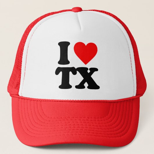 IK HOU VAN TX TRUCKER PET (Voorkant)