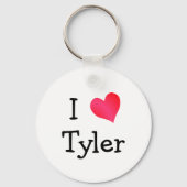 Ik hou van Tyler Sleutelhanger (Voorkant)