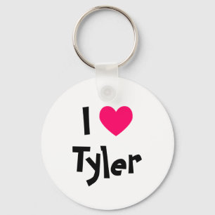Ik hou van Tyler Sleutelhanger