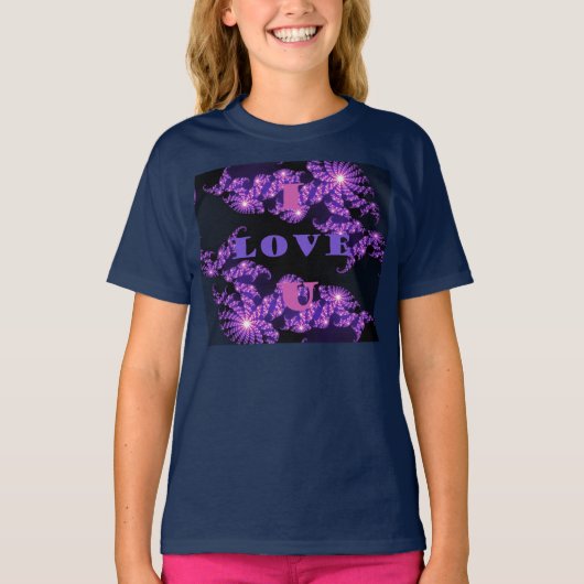 Ik hou van U Hakuna matata Toddler Long Sleeve TSh T-shirt (Voorkant)