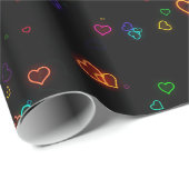 Ik hou van U - Happy Neon Cadeaupapier (Rol Hoek)