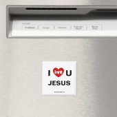 Ik hou van U JESUS Magnet (Insitu (Vaatwasser))