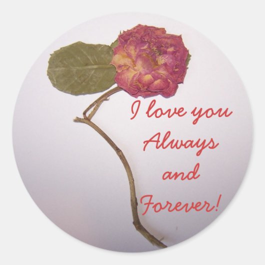 Ik hou van u stickers (Voorkant)