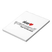 Ik hou van Ubon Ratchathani, Isan, Thailand Notitieblok (Linkerzijde)