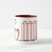 Ik hou van uienringen mok (Midden)